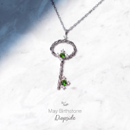 The Birthstone Magical Key Necklace The Birthstone Magical Key Necklace